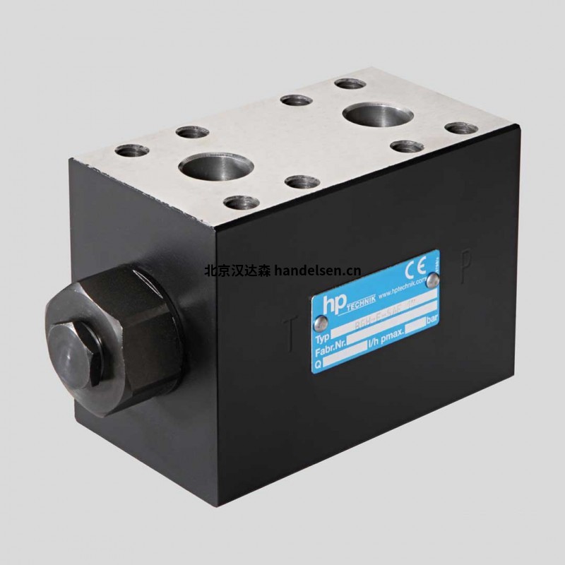 hp technik 電機(jī)泵組 SMG – 用于帶集成溢流閥和旁路的 VBR 系列工業(yè)泵 ueberstroemventile-in-flanschausfuehrung-fuer-sae-flansche